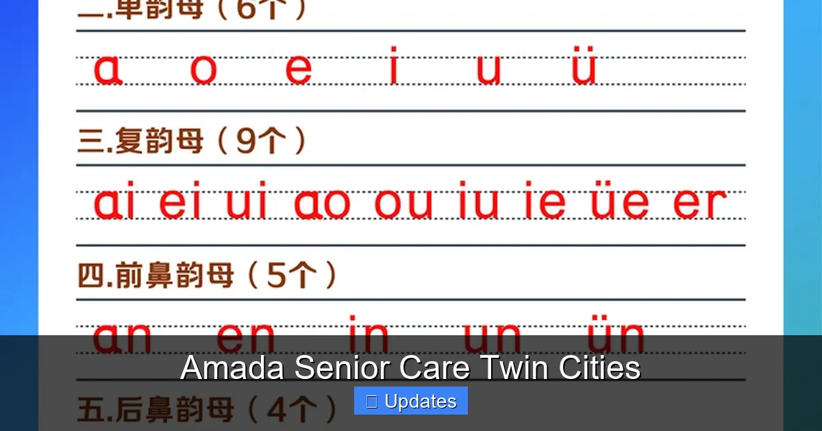 Amada Senior Care Twin Cities
