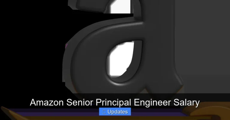 Amazon Senior Principal Engineer Salary