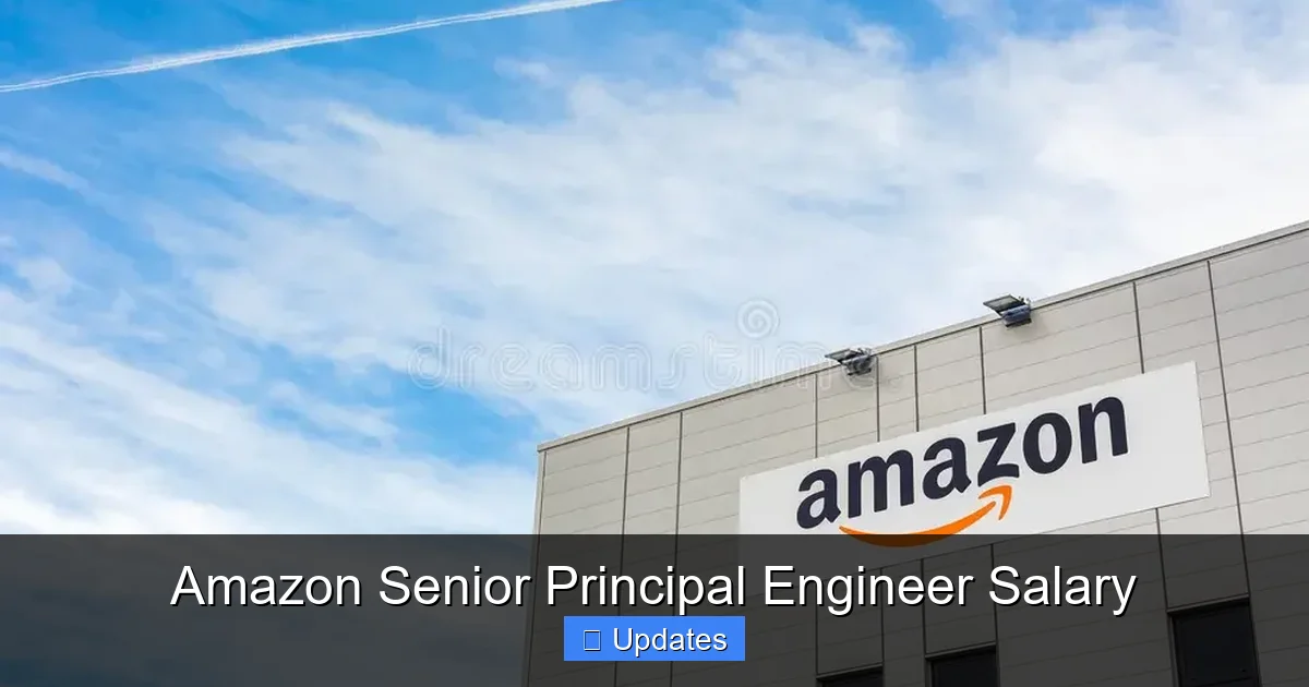 Amazon Senior Principal Engineer Salary