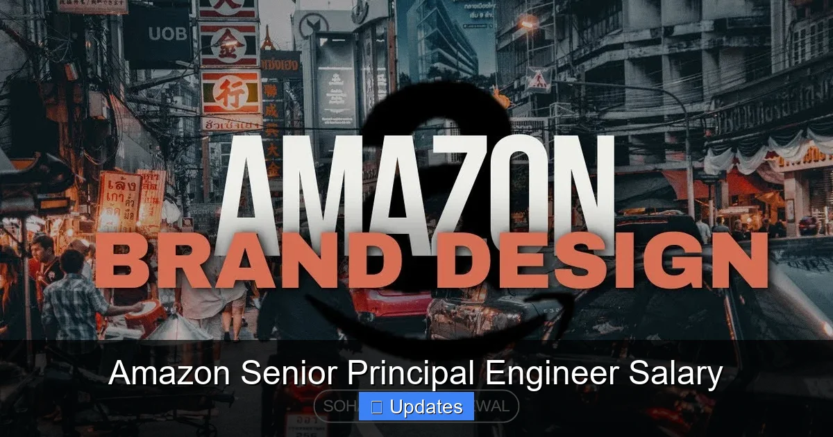 Amazon Senior Principal Engineer Salary