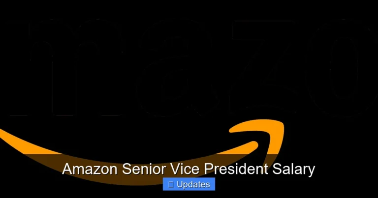 Amazon Senior Vice President Salary