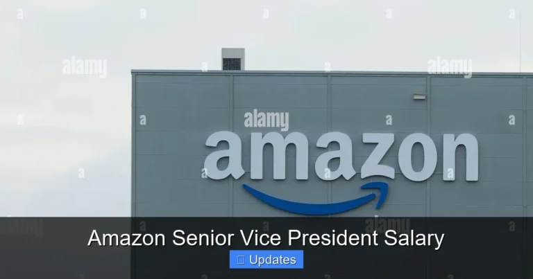 Amazon Senior Vice President Salary