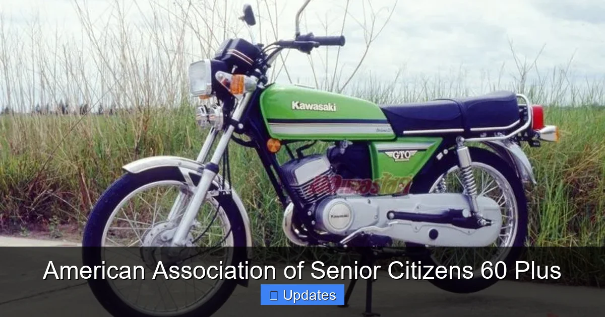 American Association of Senior Citizens 60 Plus