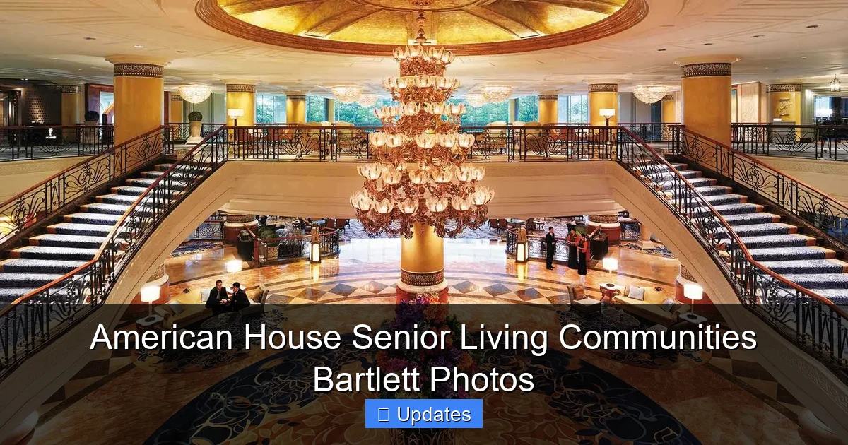 American House Senior Living Communities Bartlett Photos
