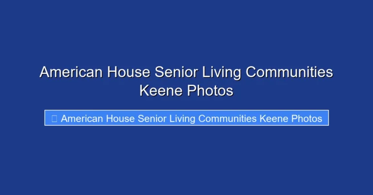 American House Senior Living Communities Keene Photos