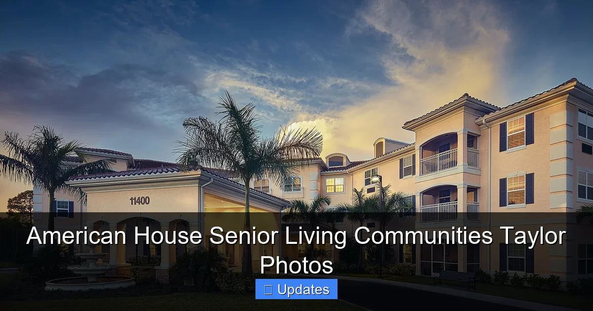 American House Senior Living Communities Taylor Photos