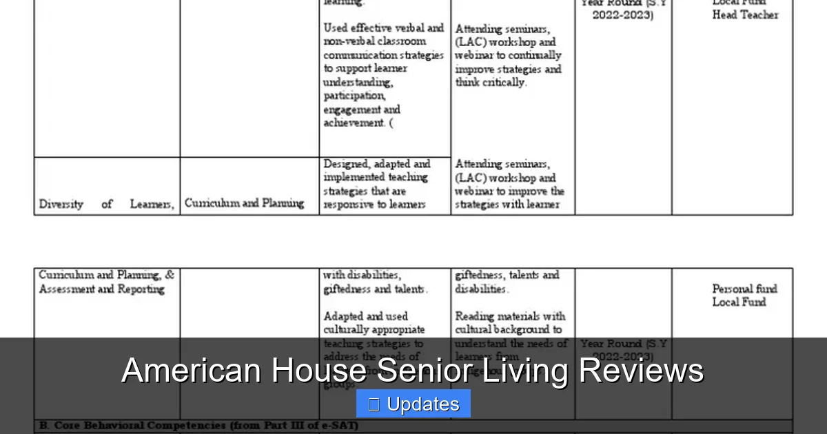 American House Senior Living Reviews