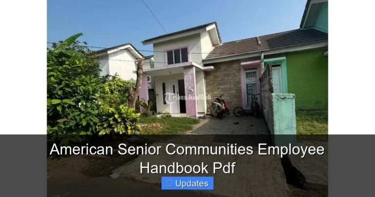 American Senior Communities Employee Handbook Pdf