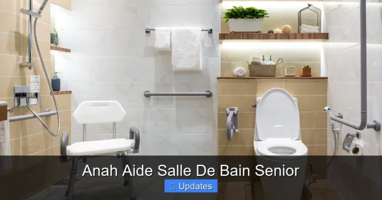 Anah Aide Salle De Bain Senior