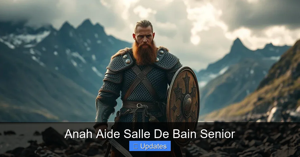 Anah Aide Salle De Bain Senior