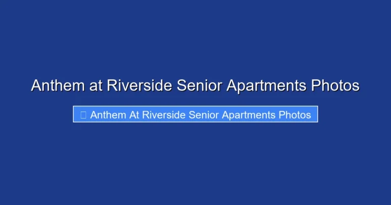 Anthem at Riverside Senior Apartments Photos
