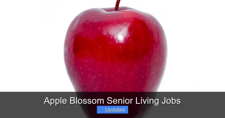 Apple Blossom Senior Living Jobs