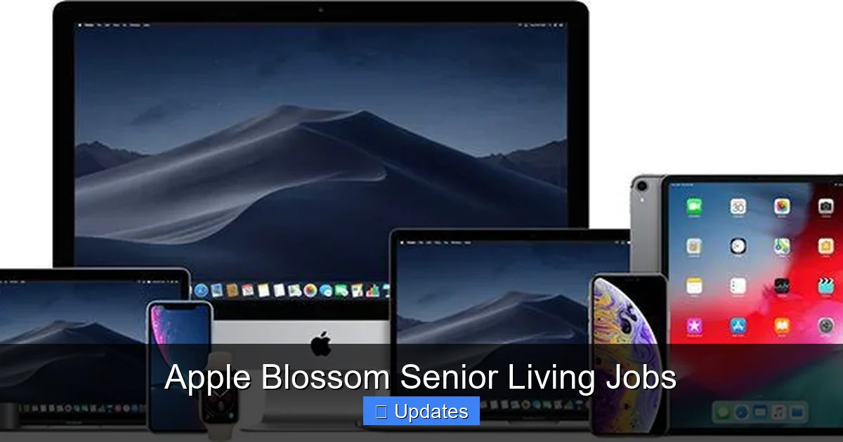 Apple Blossom Senior Living Jobs