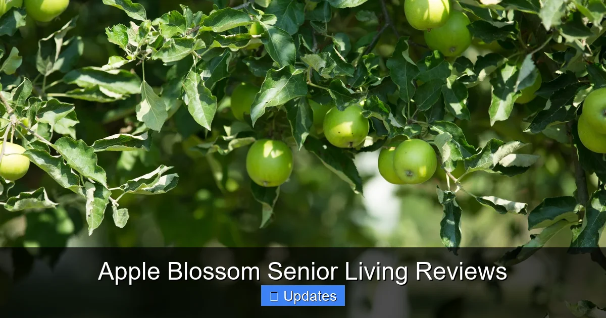 Apple Blossom Senior Living Reviews