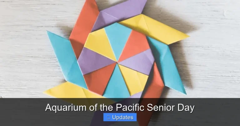 Aquarium of the Pacific Senior Day