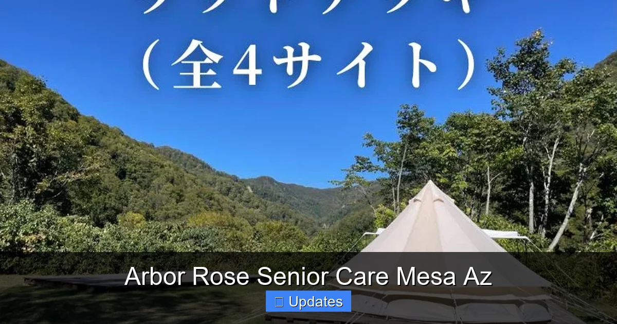 Arbor Rose Senior Care Mesa Az