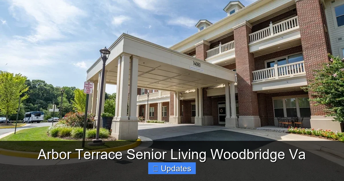 Arbor Terrace Senior Living Woodbridge Va