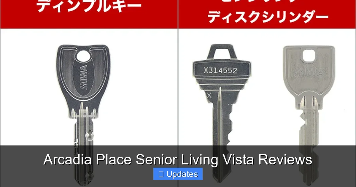 Arcadia Place Senior Living Vista Reviews