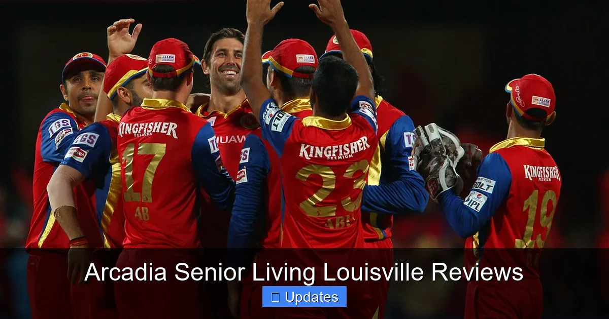 Arcadia Senior Living Louisville Reviews