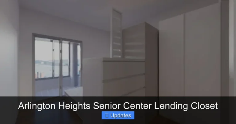 Arlington Heights Senior Center Lending Closet