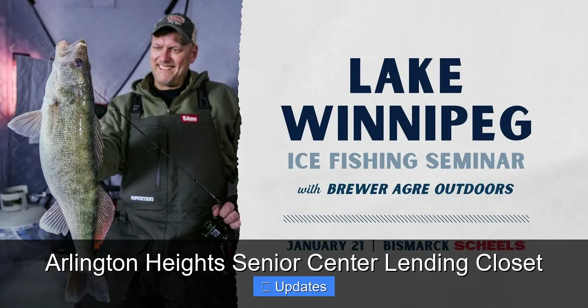 Arlington Heights Senior Center Lending Closet