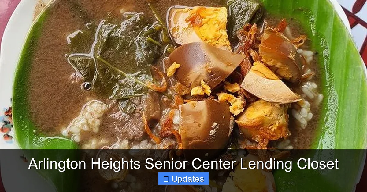 Arlington Heights Senior Center Lending Closet