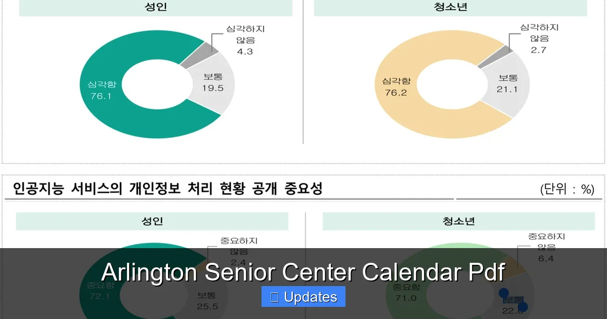 Arlington Senior Center Calendar Pdf