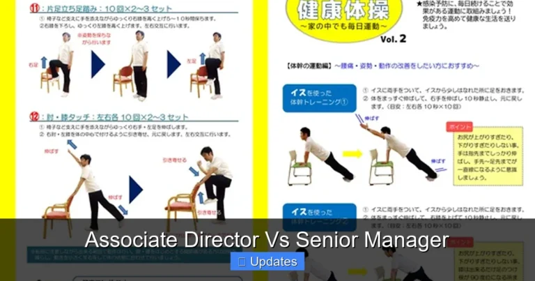 Associate Director Vs Senior Manager