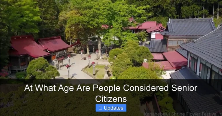 At What Age Are People Considered Senior Citizens