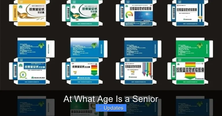 At What Age Is a Senior