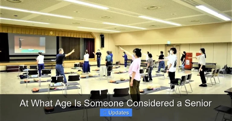 At What Age Is Someone Considered a Senior