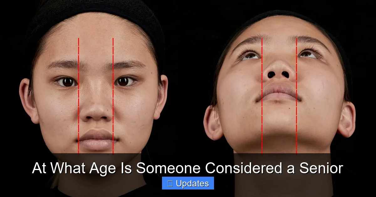 At What Age Is Someone Considered a Senior