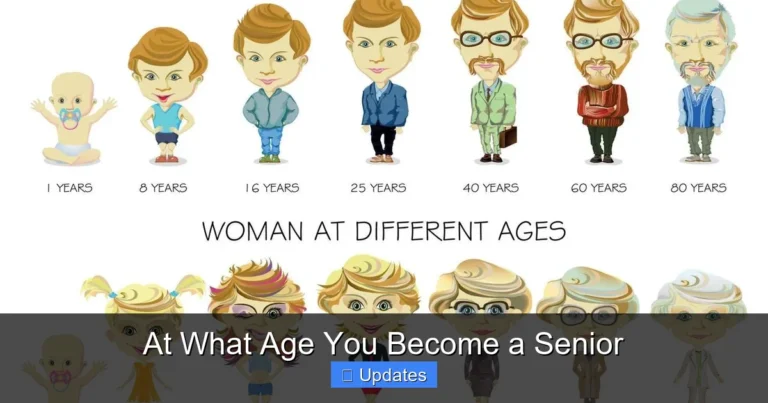 At What Age You Become a Senior