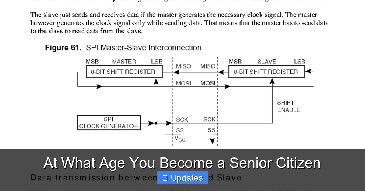 At What Age You Become a Senior Citizen