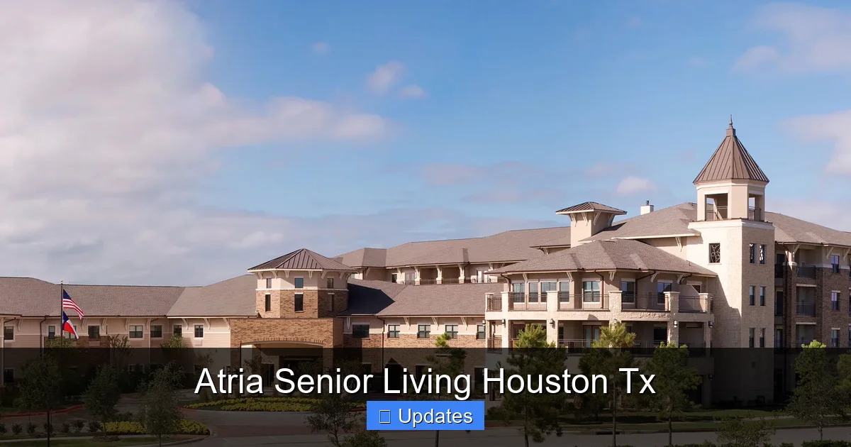 Atria Senior Living Houston Tx