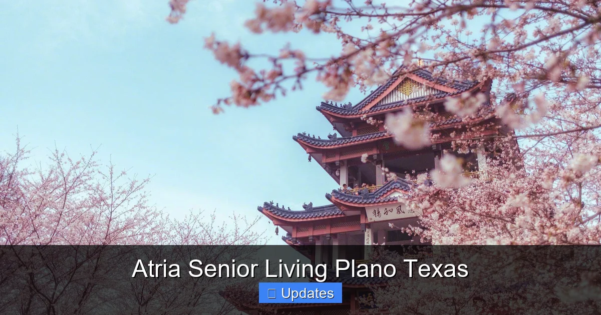 Atria Senior Living Plano Texas