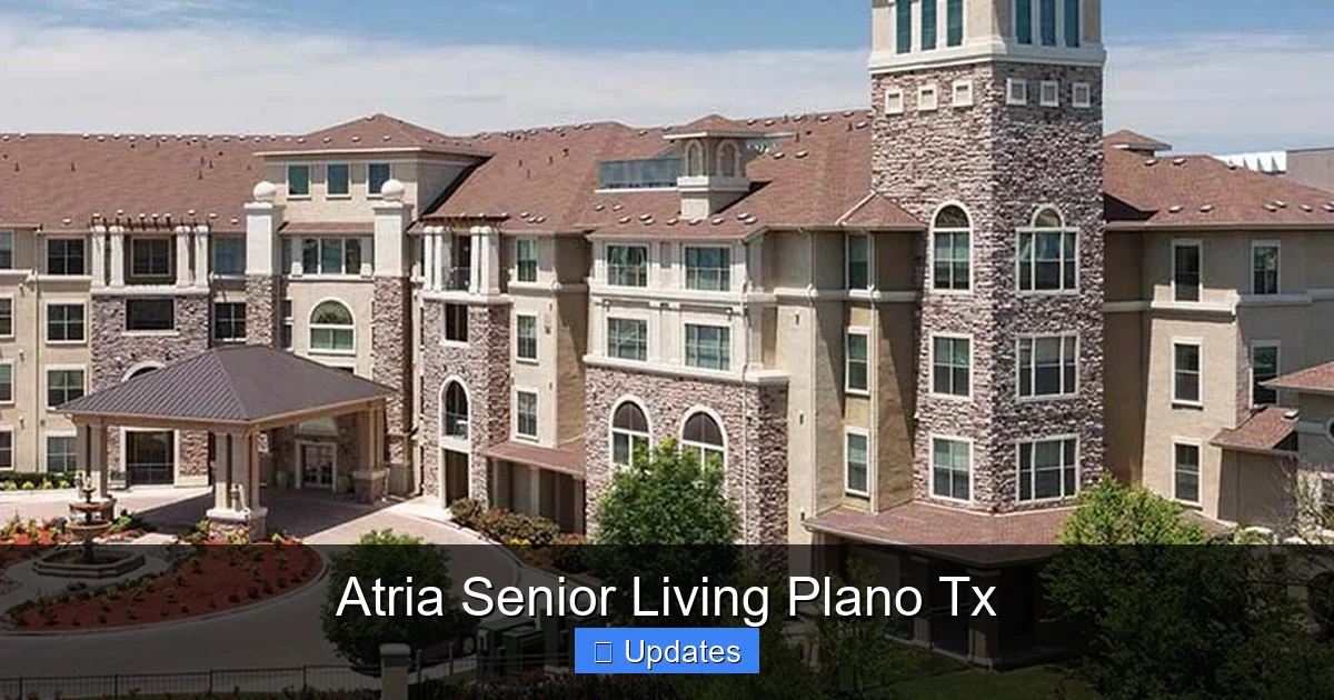 Atria Senior Living Plano Tx