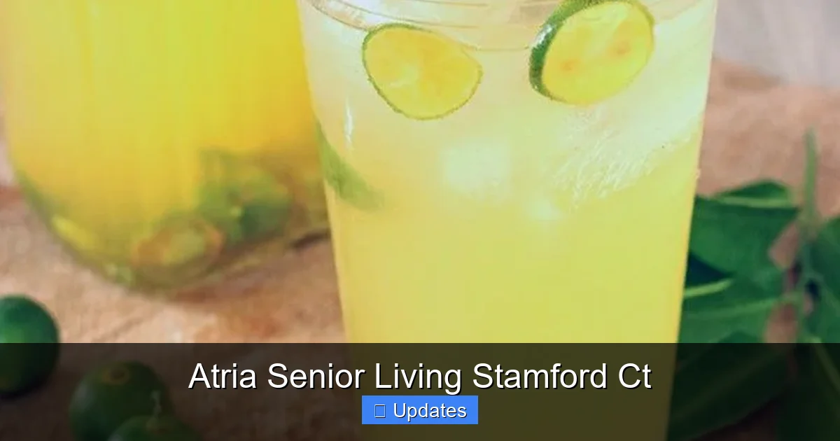 Atria Senior Living Stamford Ct