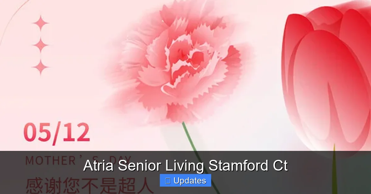 Atria Senior Living Stamford Ct