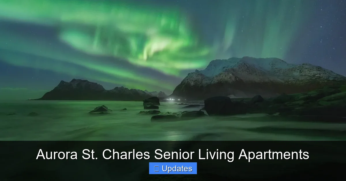 Aurora St. Charles Senior Living Apartments