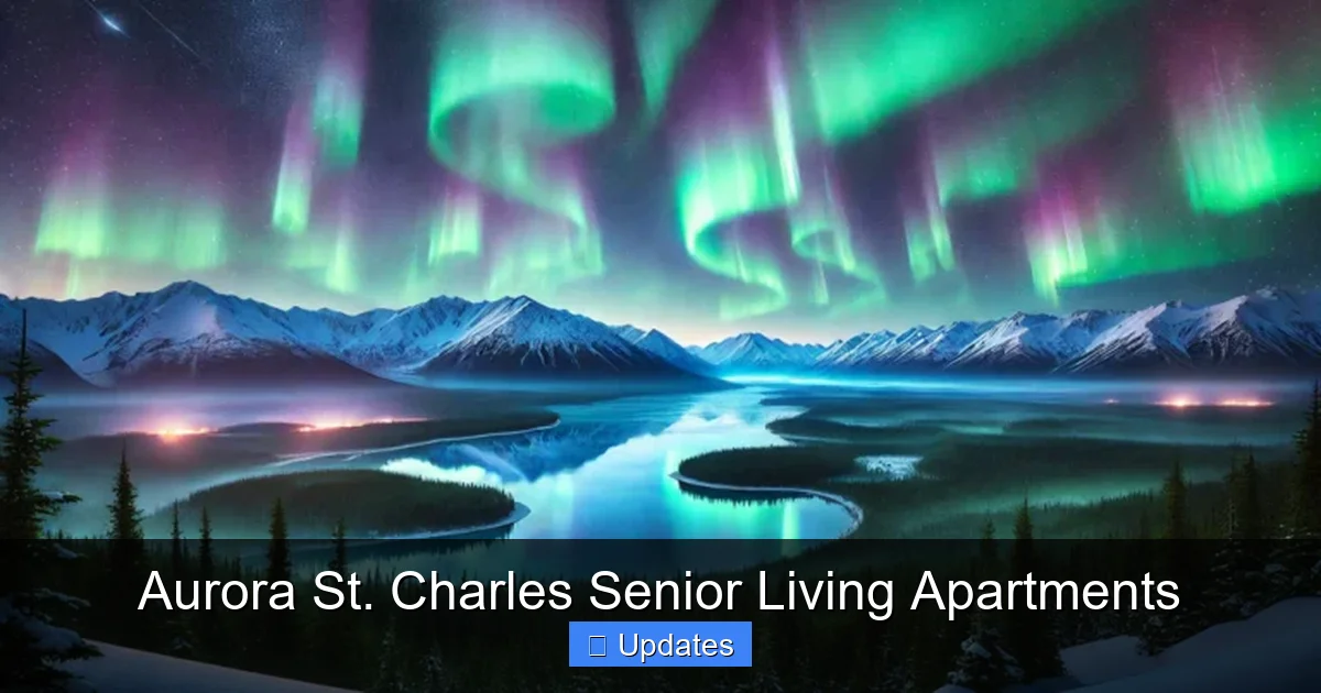 Aurora St. Charles Senior Living Apartments