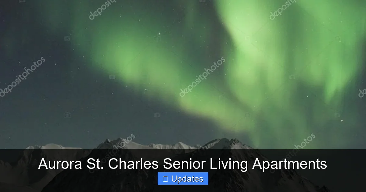 Aurora St. Charles Senior Living Apartments