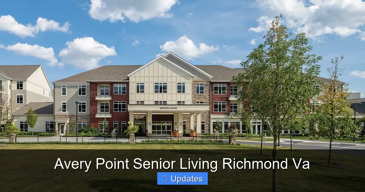 Avery Point Senior Living Richmond Va