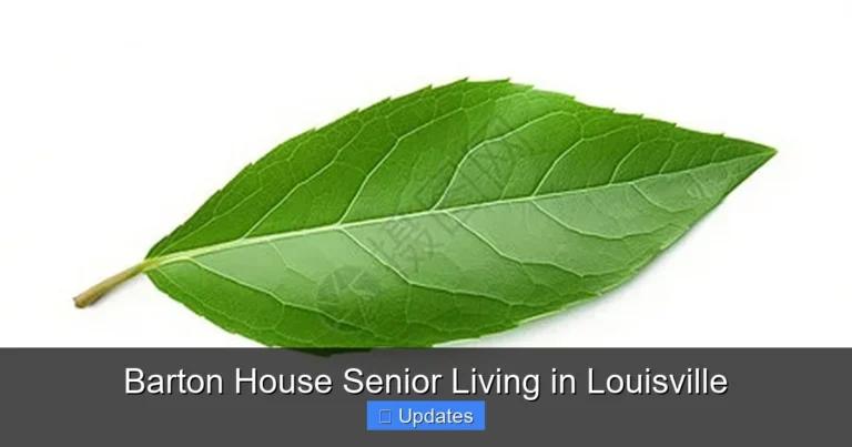 Barton House Senior Living in Louisville