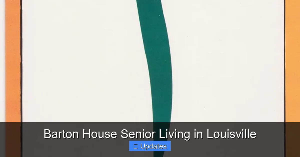 Barton House Senior Living in Louisville