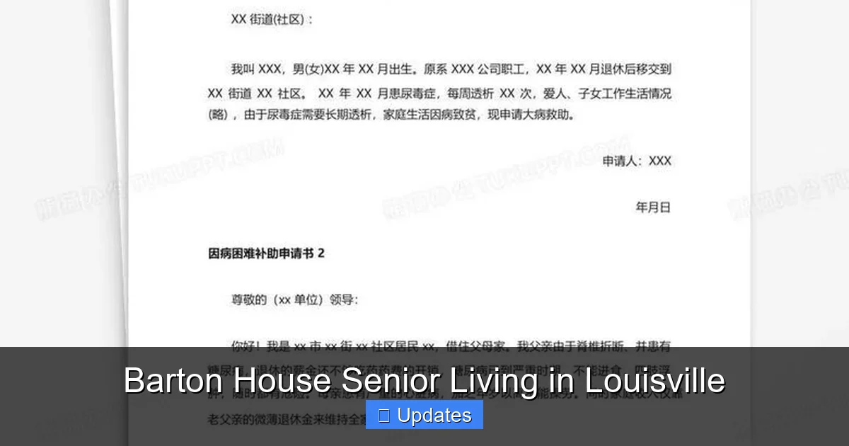 Barton House Senior Living in Louisville
