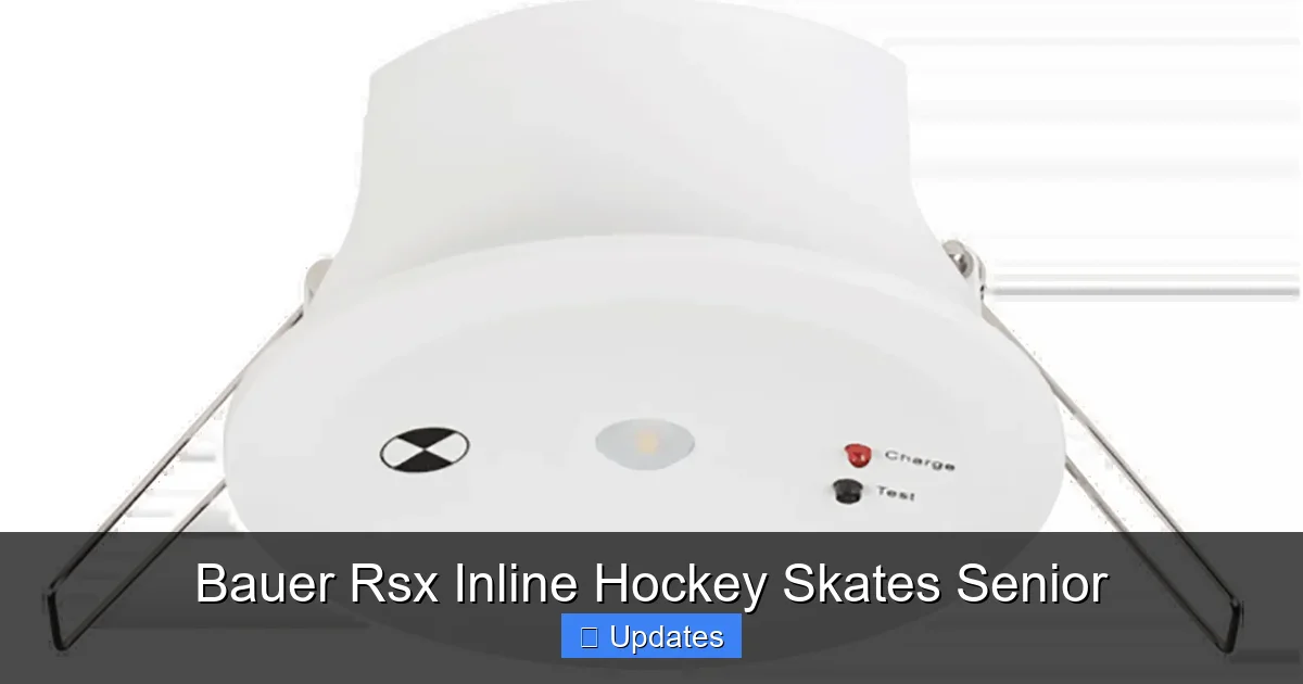Bauer Rsx Inline Hockey Skates Senior