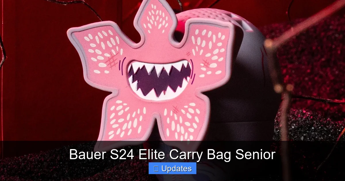 Bauer S24 Elite Carry Bag Senior