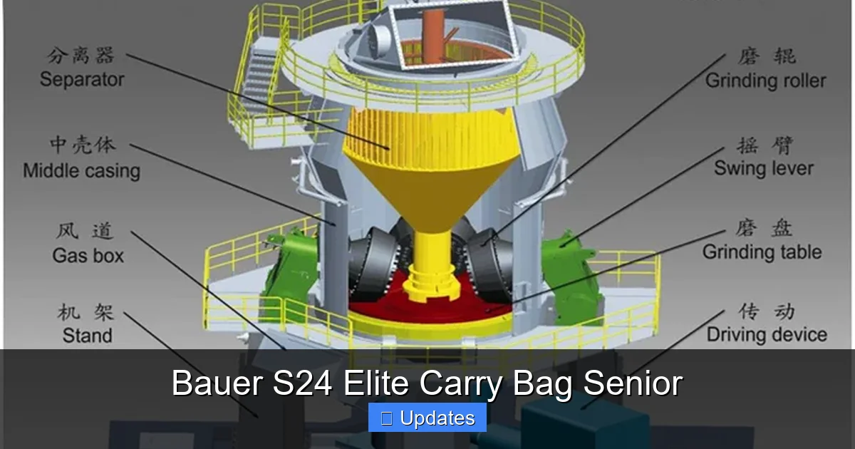 Bauer S24 Elite Carry Bag Senior