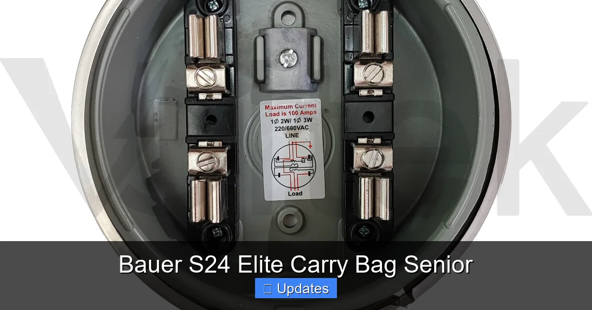 Bauer S24 Elite Carry Bag Senior